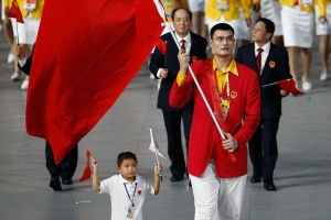 移动长城！祝中国男篮著名球星姚明45岁生日快乐！