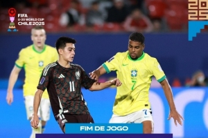 世青赛首轮巴西第86分钟遭墨西哥绝平，两队2-2握手言和