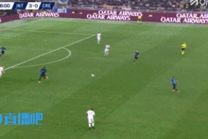 连续9个赛季意甲联赛进球！巴雷拉追平恰尔汗奥卢和佩莱格里尼