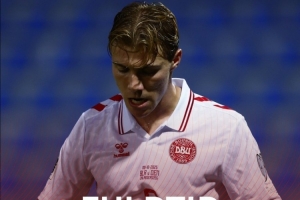 世预赛丹麦6-0大胜白俄罗斯，霍伊伦、德雷尔梅开二度