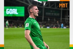 世预赛-爱尔兰1-0十人亚美尼亚 弗格森破门制胜