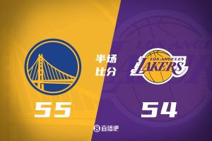 巴特勒半场10罚全中&东契奇22+7 勇士领先湖人1分进入下半场