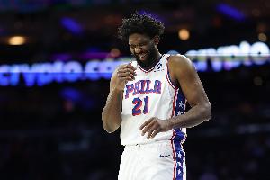 上一场9中1得4分！纳斯：恩比德仍有20分钟出场时间限制